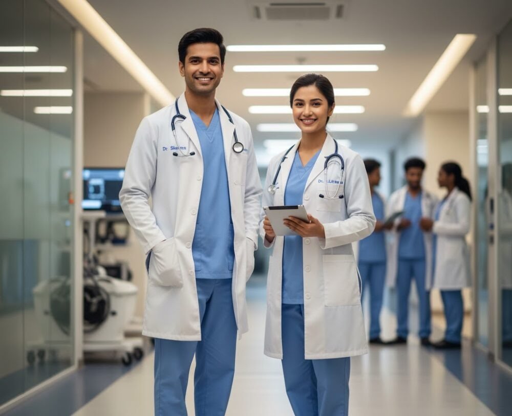 Full Sleeves Doctor Uniform